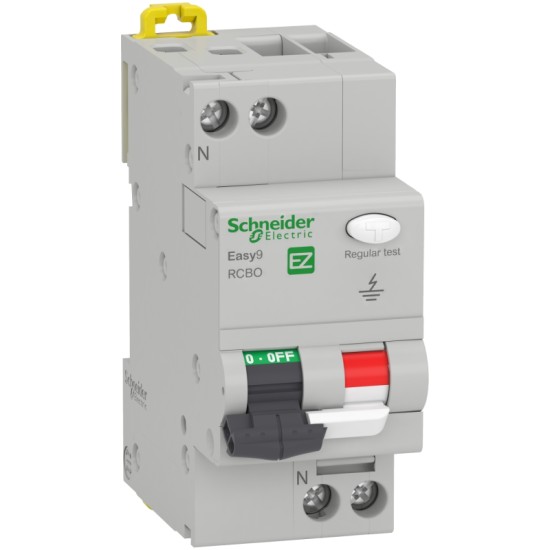 EZ9D35620 КОМБИНИРАНА ДЕФЕКТНОТОКОВА ЗАЩИТА DPNa 2P 20A 30mA