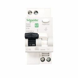 EZ9D35616 КОМБИНИРАНА ДЕФЕКТНОТОКОВА ЗАЩИТА DPNa 2P 16A 30mA